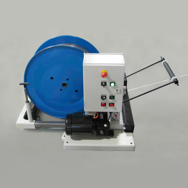 adjustable blue wire traverse spool reel