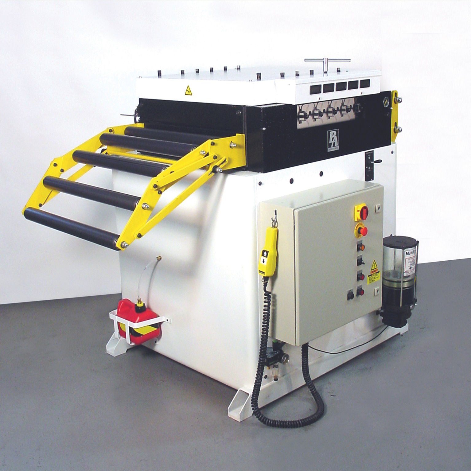 heavy-duty parallel shaft straightener